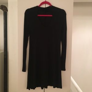 Black Express long sleeved dress